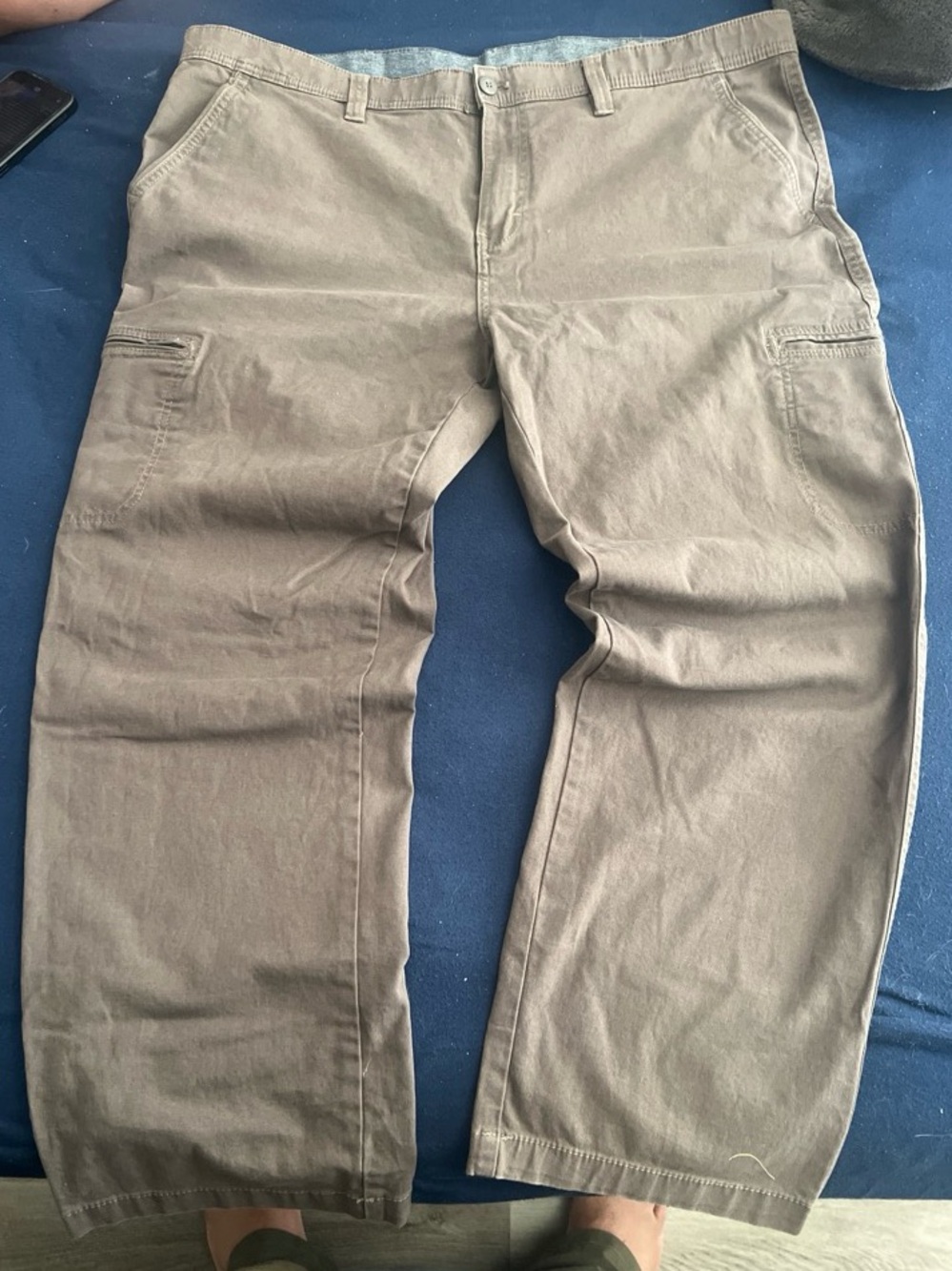 Coldwater Creek Men's Cargo Pants in Light Brown